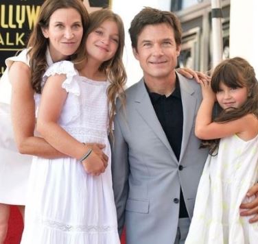 Maple Sylvie Bateman with her parents Jason Bateman and Amanda Anka and elder sister Francesca